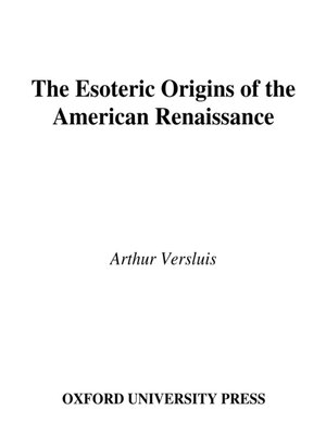 cover image of The Esoteric Origins of the American Renaissance